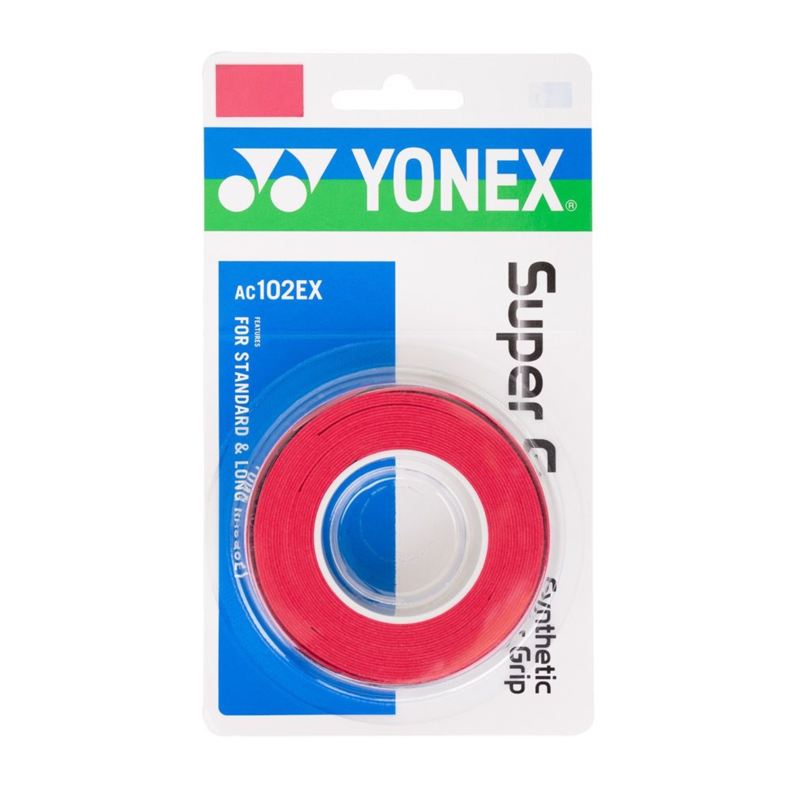 Yonex Super Grap 3-Pack Wine Red